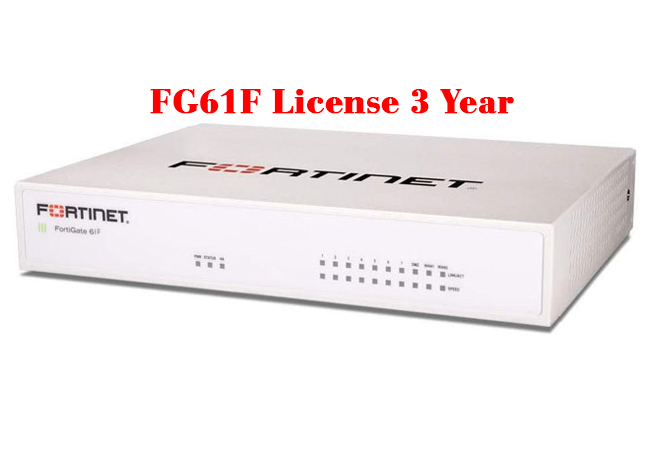 FG-61F-BDL-950-36 Firewall Fortigate Hardware Plus 3 Year 24x7 UTP